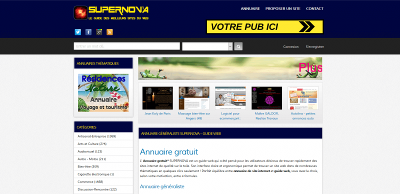 supernova-annuaire-Directory-submission-Site