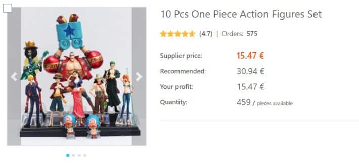dropshipping figurines One Piece