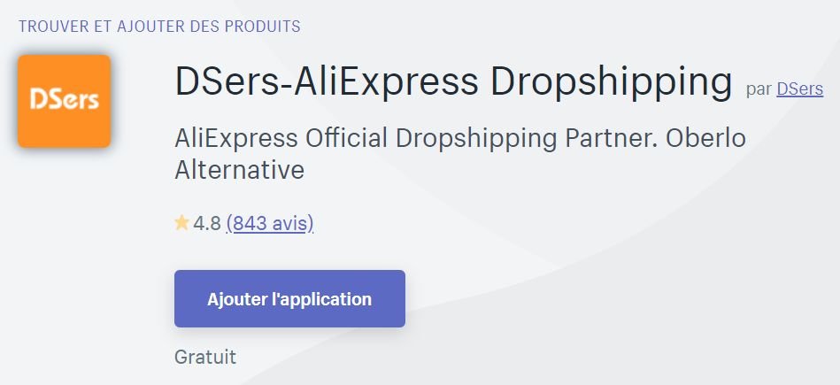 Avis DSers : Dropshipping AliExpress sur Shopify