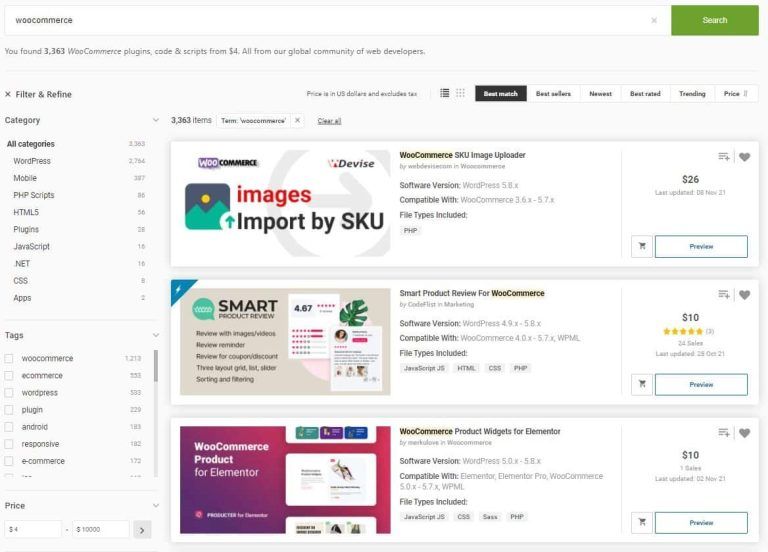 Avis CodeCanyon 2026 : le n°1 des scripts et plugins premium