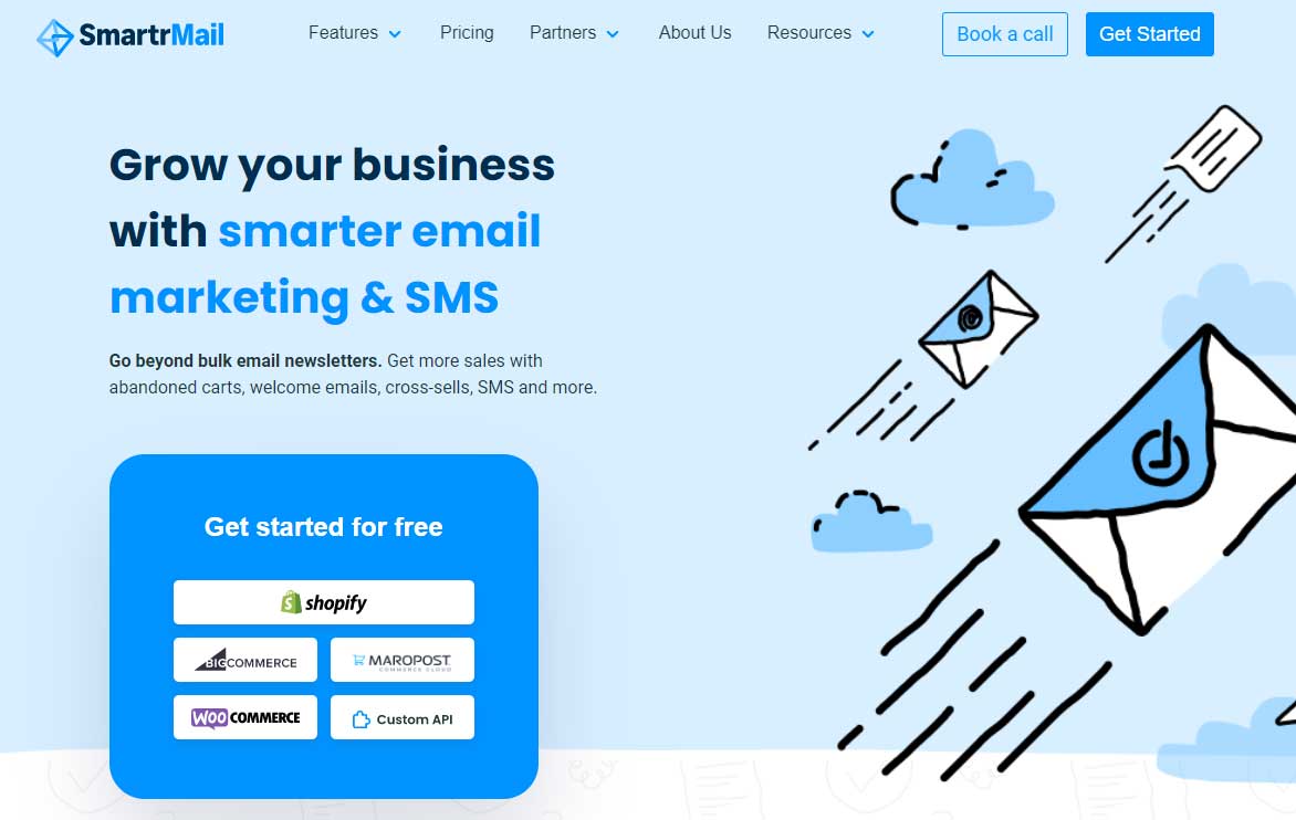 Outils d'email marketing SmartrMail