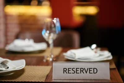 Five Star Restaurant Reservations