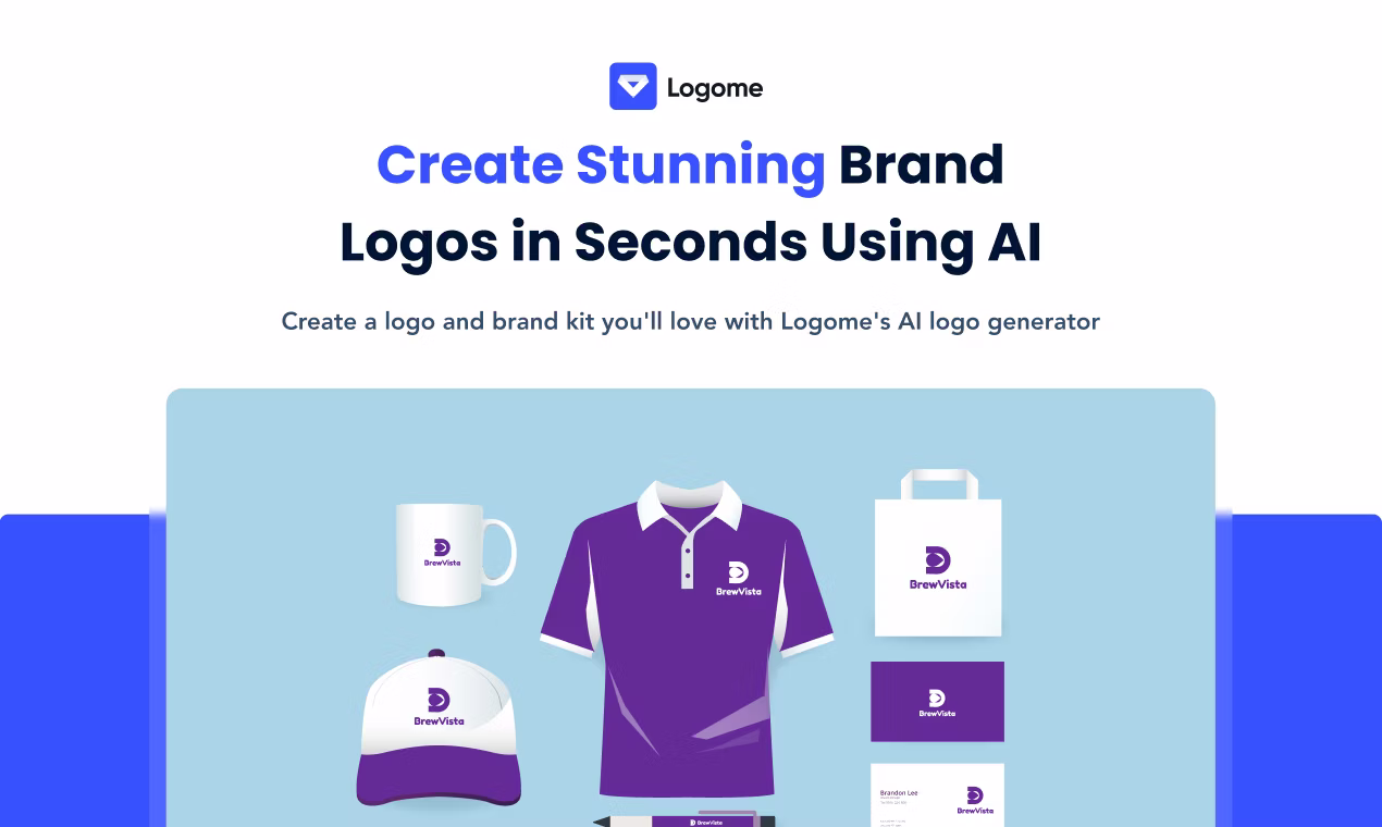 Logome : le meilleur générateur de logo IA