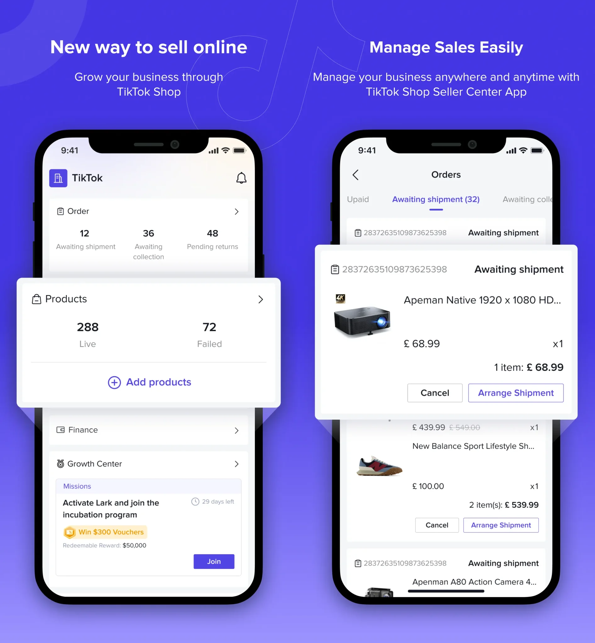 TikTok Shop Seller Centre
