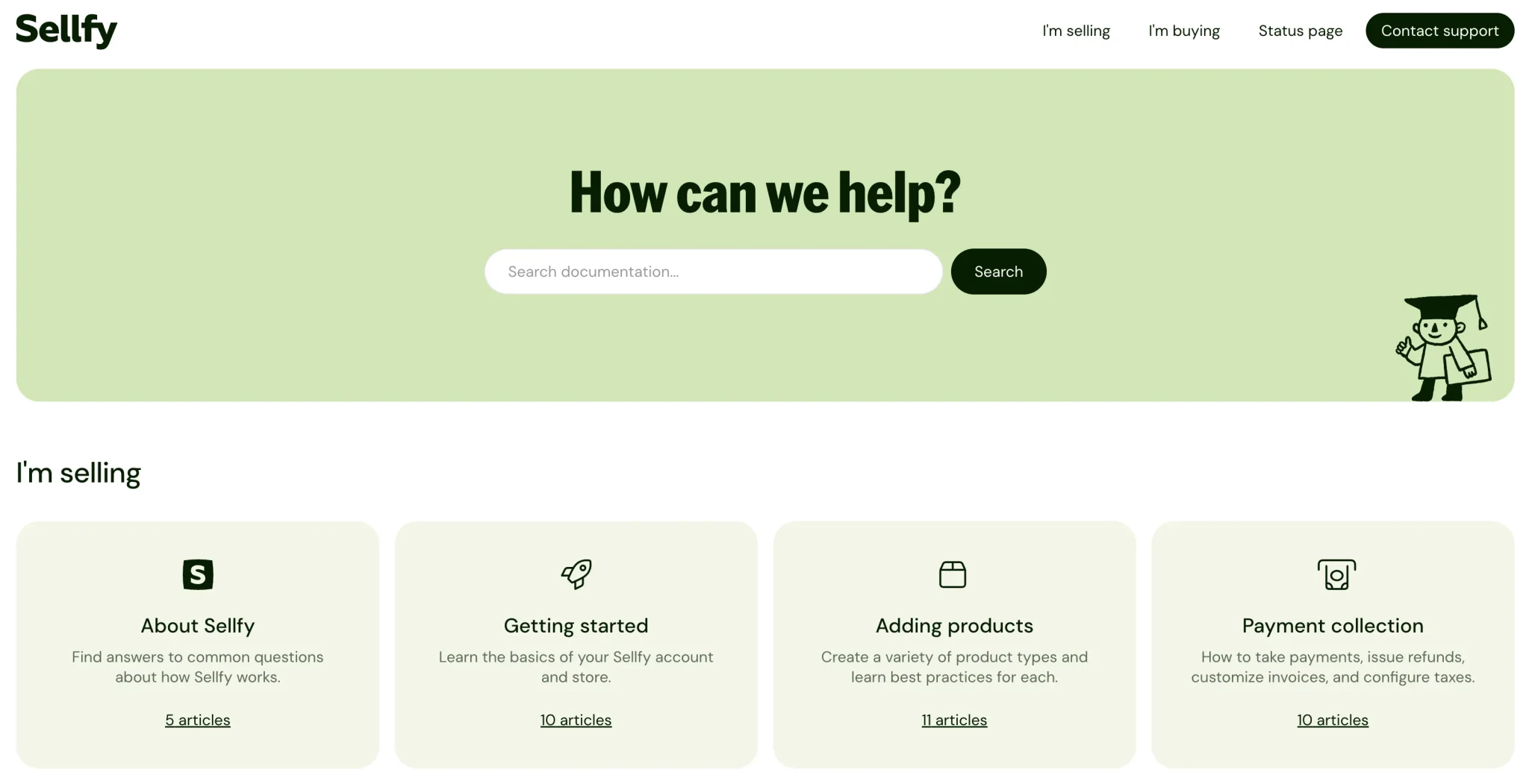 Sellfy service client