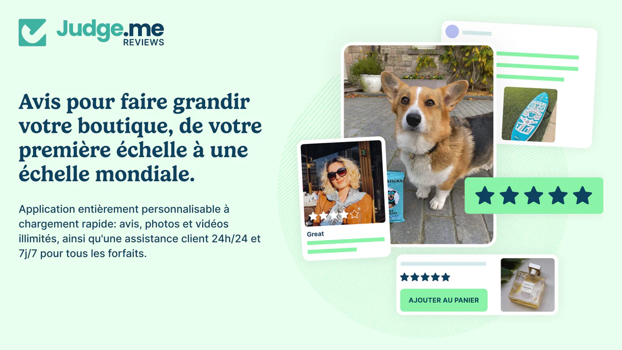 App dropshipping gratuit Judge.me