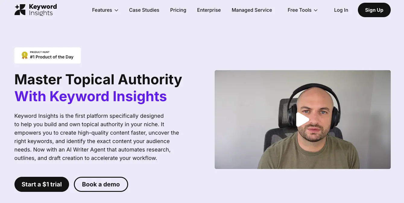 Analyse sémantique SEO - Keyword Insights