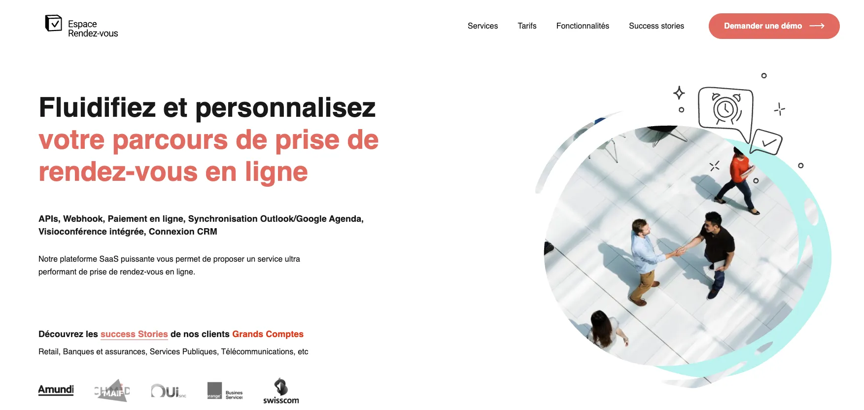 Prise de rendez-vous en ligne EspaceRDV