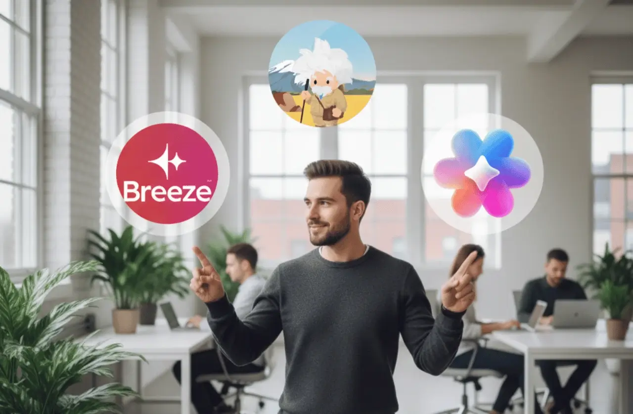 Meilleur CRM IA : HubSpot vs Salesforce vs ClickUp ?