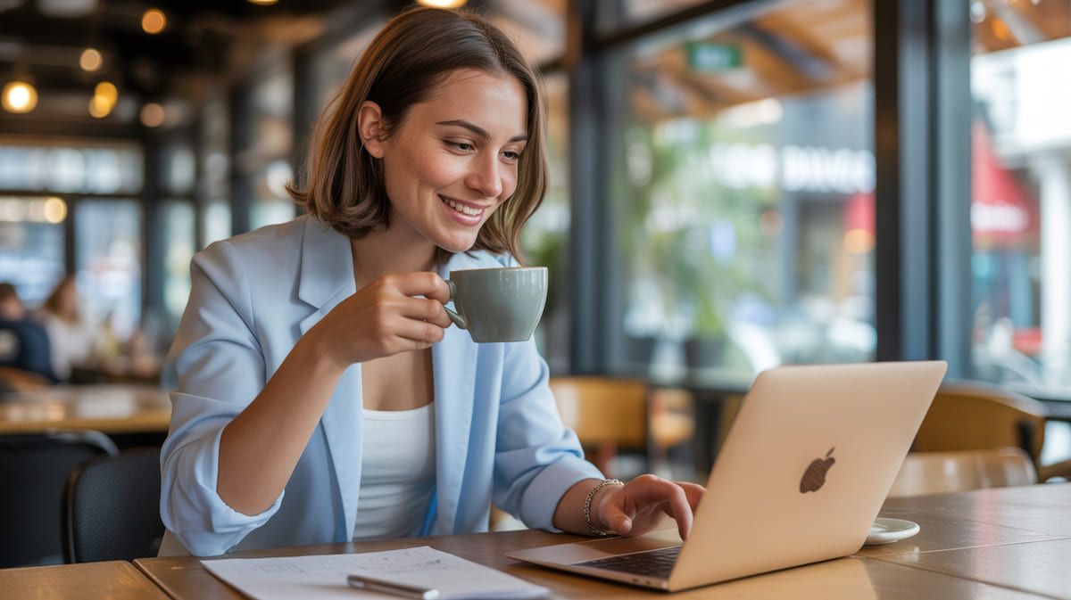 Solopreneuse utilisatrice d'un CRM pour sa TPE