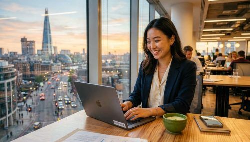 Responsable service client dans un open space