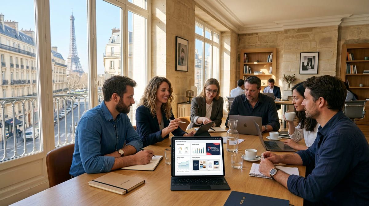 Réunion des équipes marketing et customer success