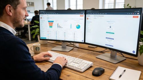 Utilisateur de HubSpot CRM pour de la prospection par email automatisé