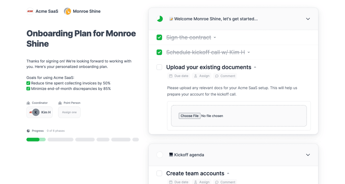 Onboarding sur le CRM HubSpot