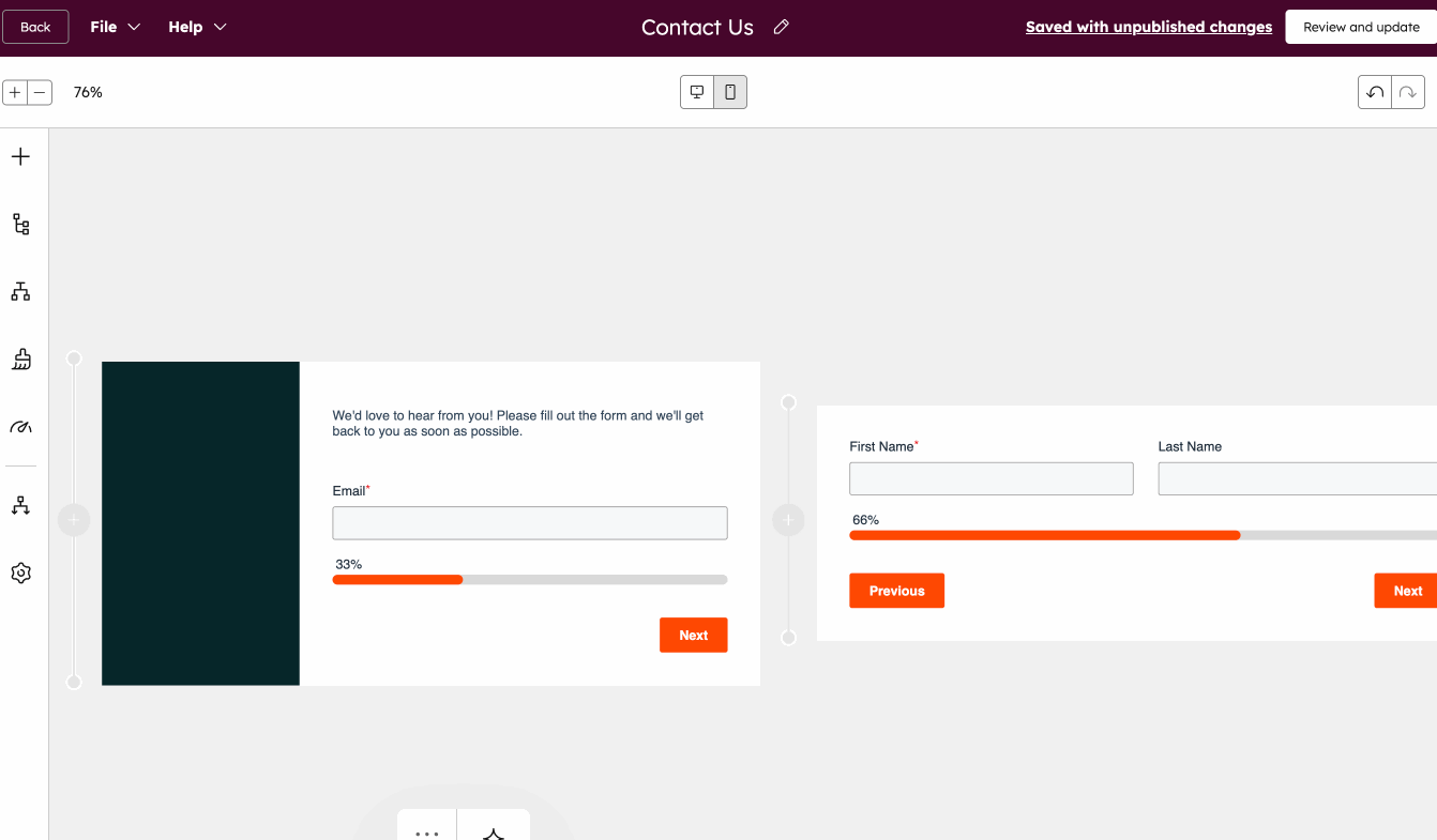 HubSpot Forms - Edition d'un formulaire pop-up