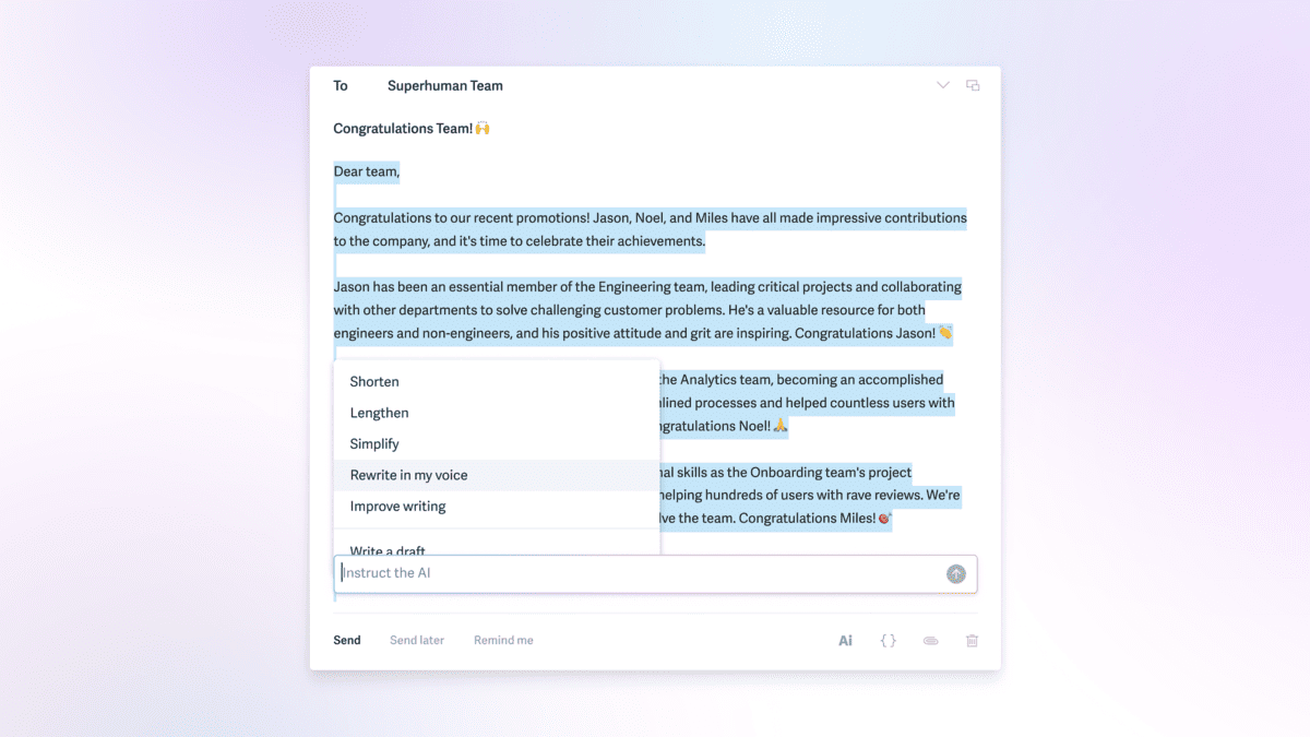 Superhuman : l'expérience email la plus rapide du marché