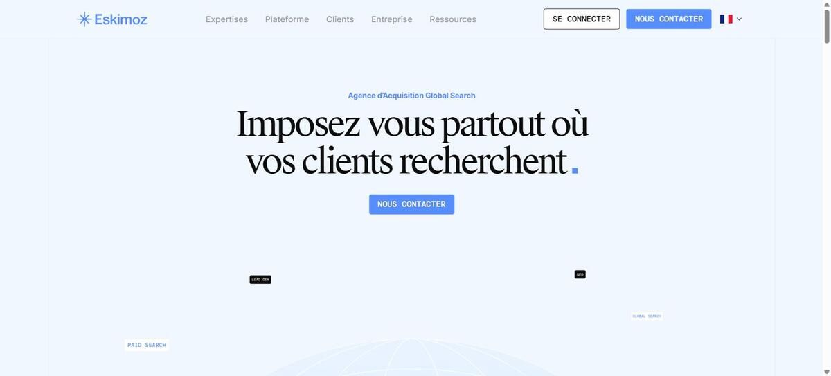Eskimoz, agence SEO et acquisition à Paris