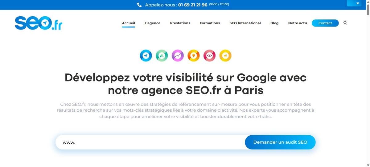 SEO.fr, agence de référencement naturel à Paris