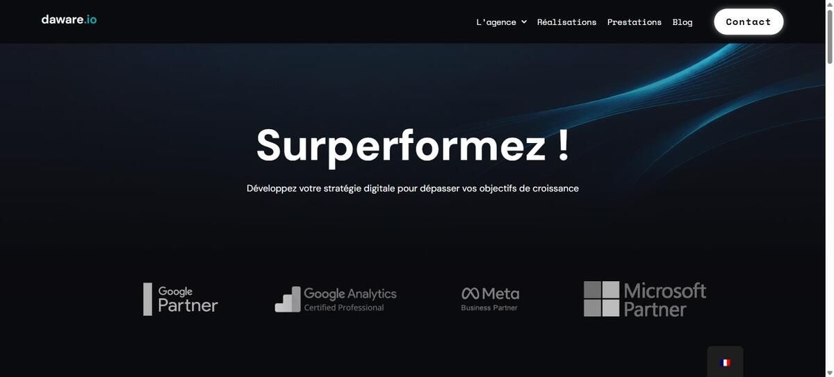 Daware.io, agence SEO, SEA et GEO à Paris