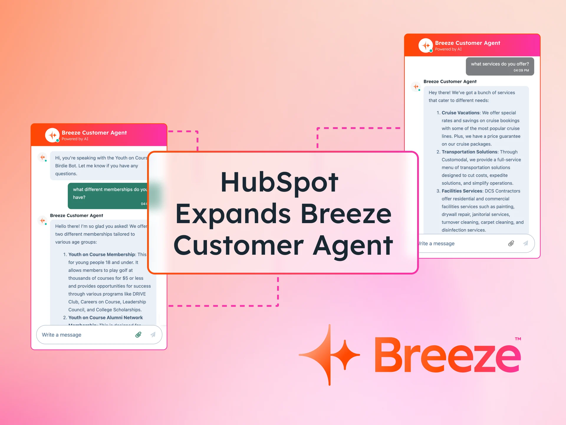 HubSpot Breeze Agent assistance client