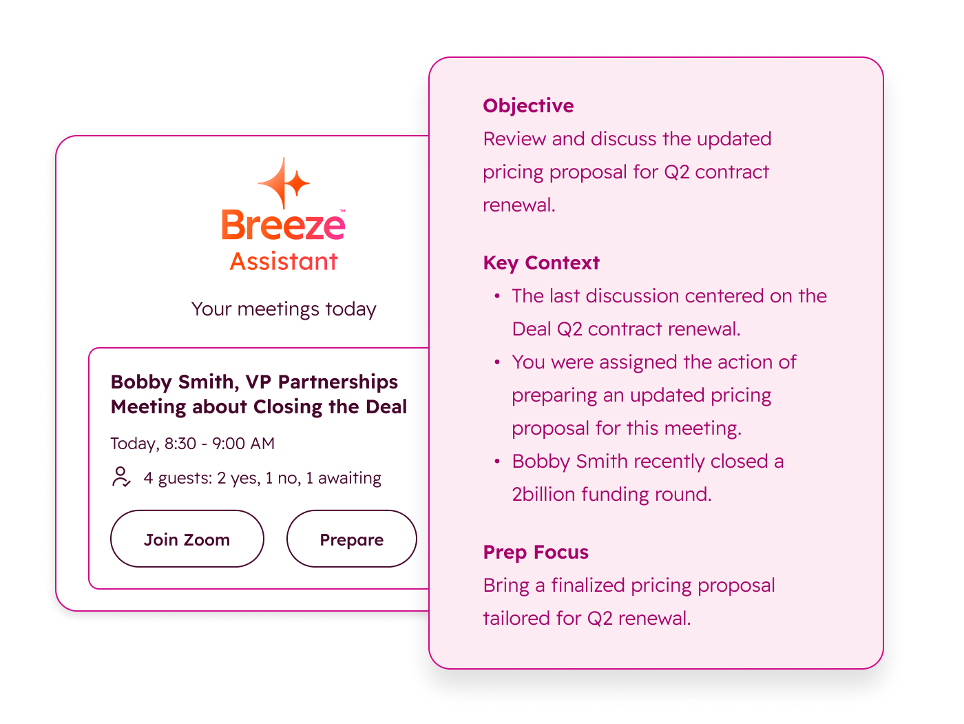 HubSpot Breeze Assistant