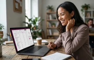 Utilisatrice de Breeze AI by HubSpot