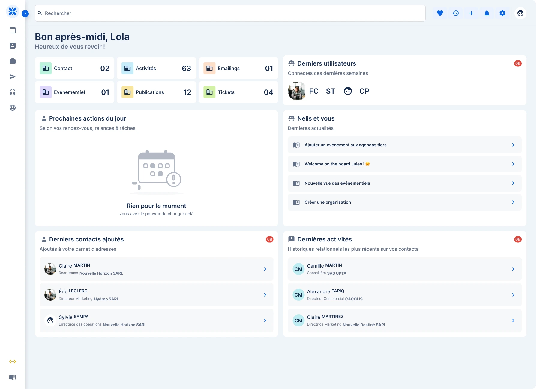 Nelis CRM : le CRM français tout-en-un conforme RGPD