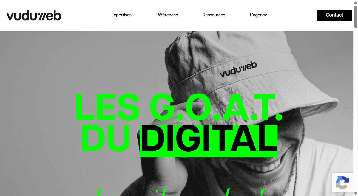 Site de l’agence SEO-GEO Vu du Web, basée à Montpellier