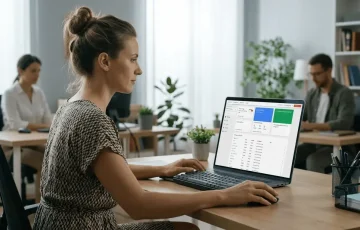 Data Analyst sur son dashboard Google Tag Manager