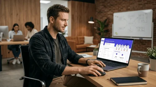 SEO Manager gérant une campagne de netlinking sur Paper Club